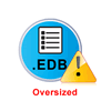 manage oversized edb corruption issues icon